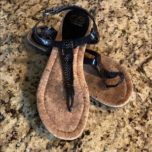 ☀️Black ankle strap Sandals